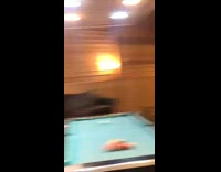 Collab BitchMP - Guy and girl playing pool dancing its raining men music