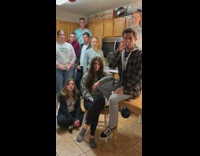 Group blows kazoo universal intro movie song