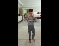 Boy dances to 50 cent song 