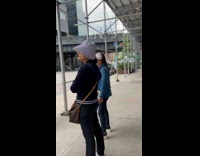 Collab WINY - Man ride bike sing karaoke on street part 1