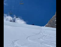 Collab SendItOfficiall - Person ski jump performs a 360 but fell down wrong