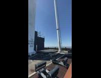 Guy shows view from roofing job