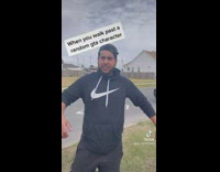 Guys pretend to be random GTA characters