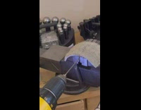 Process of making hoop earrings 