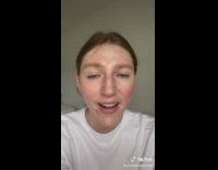 Girl makes video for dads coworker being weird