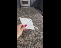 Girl DIYs vampire teeth for her red car 