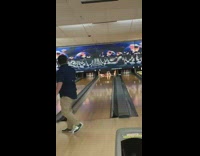 BitchMP - kid bowls backwards strike