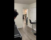 Guy throws rubber disc catch by friend