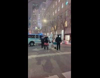 Olaf the snowman gets arrested and escorted by police