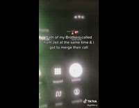 Guy gets call from brothers from jail 