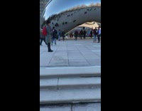 Couple video walk by bean