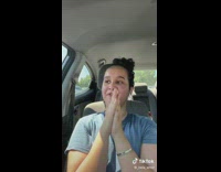 Girl has underwear stuck on her butt at gym