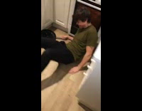 Guy jumps and flips pancake fail 