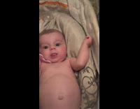 White baby in predominantly black family