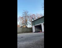 Man dribbles ball to ring but slipped