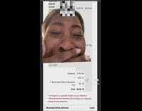 Woman cries over expensive speeding ticket