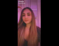 Little cat attacks girl room pink