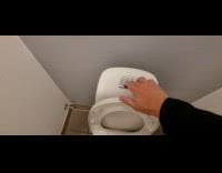 Toilet gurgles when other toilet flushes