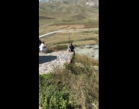 Collab IITW - Man lean back pose at the crypt