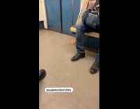 Submitter shows sandwich left on subway floor