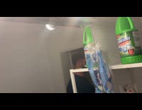 Man jumps and hits head on doorframe