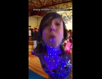 Lady reenacts every middle school dance