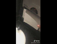 Sink wont turn on for guy until he puts white paper towel on