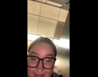 Collab Clips MPUGC - Woman eavesdropping inside restroom stall 