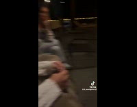 Collab Clips MPUGC - Guy sings krusty krab pizza to women 