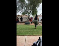 Collab Clips mpugc - Girl knocked over by pinata