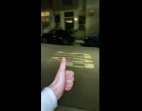 Collab BS Media - Guy pulls down mask girl drives away 