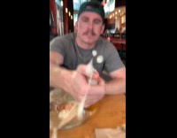 Collab Clips MPUGC - Filmer pranks man beer bottle backfires