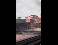 Submitter shows sign address with misspelled 23nd