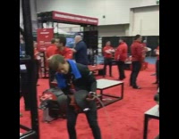 Guy holds plumbing tool for video