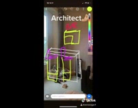 Girl makes bar using wood pallets  