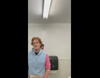 Two guys pee into same toilet 