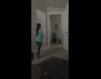 Toilet paper poop prank slow motion girl 