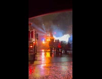 FDNY rescues car parked on the street