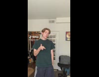 Guy acts like phone that disconnected from charger 