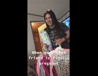 Collab ClipsIG - When your best friend is finally pregnant 
