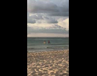 Couple beach outfit prenuptial video shoot beach Part 2