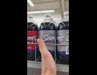 Grocery store with ripoff carbonated products 