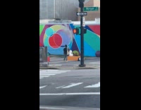 Collab IITW - Woman white outfit lie down on bench