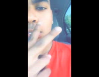 Guy puts scooby doo character on tongue 