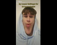 Blue sweater guy trap bunny bubbles song