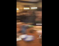 Collab BitchIG2 - Birthday girl embarrassed falls off chair and table