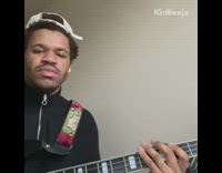 Guy makes a bossa nova beat 