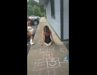 Hooters girl does handstand fail