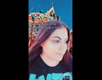 Girl meets chester bennington celebrity at disneyland 