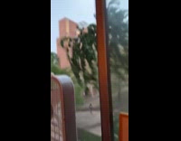 Submitter jokes about causing strong wind with fan